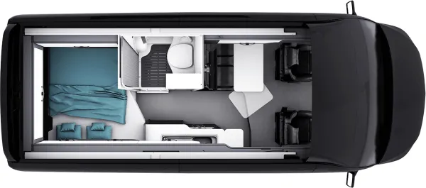 Tagesgrundriss Yucon 54 B Tagesgrundriss Yucon 54 B