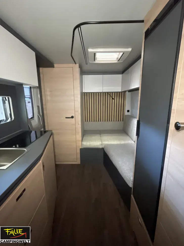 Sicht vorne-hinten Knaus Yaseo 500 DK