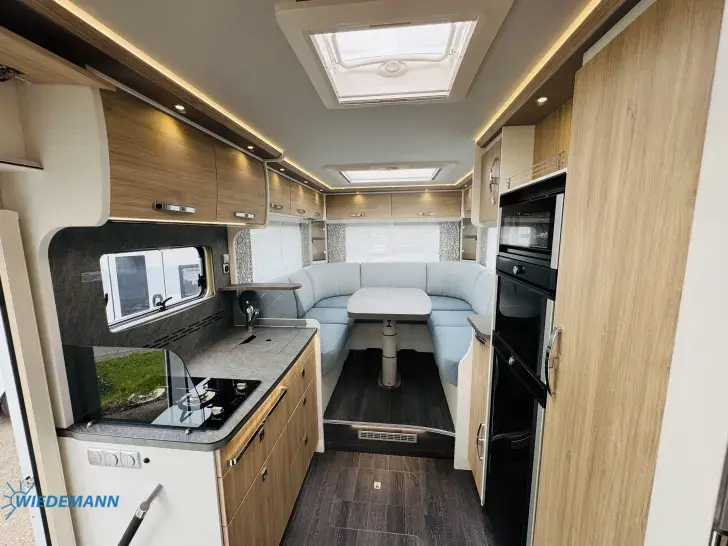 Sicht vorne-hinten Frankia F-Line A 740 PLUS ALDE * Navi * Solar * Sat