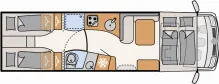 Fahrzeugbild Dethleffs Globetrotter XL I 7850-2 EB #5