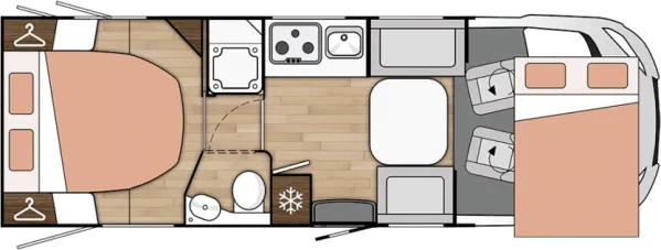 Tagesgrundriss Benimar Amphitryon A998