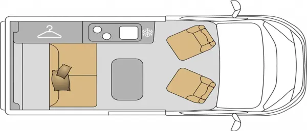 Tagesgrundriss Mooveo Campervan 2