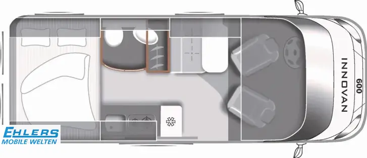 Grundriss Tag LMC Innovan 600 Markise/140PS/Innovan-Paket/Alu/AHK/TV