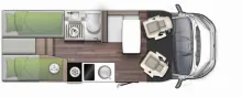 Grundriss Tag Forster T FT669EB Verfügbar ab Oktober 2025/140PS/Travel-Line-Paket/Isofix
