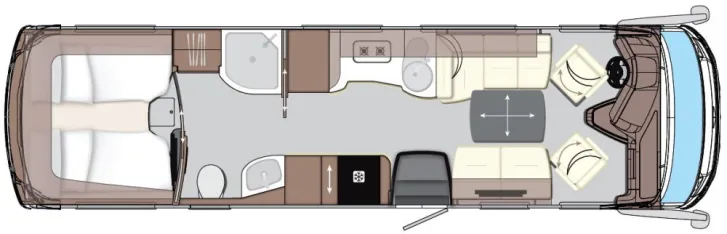 Grundriss Tag Concorde Charisma 910 LSI * Act-Air,Geschirrsp,840WSolar