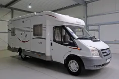 Bild 1 Carado T 345/Festbett/Standklima/Markise/Solaranlage