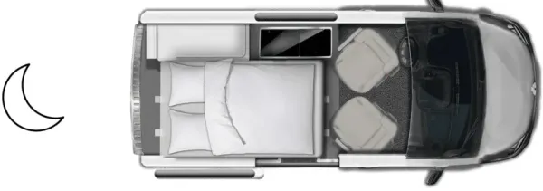 Nachtgrundriss Ahorn Camp Van City