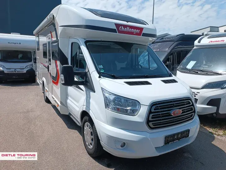 Fahrzeugbild Challenger Teilintegriert 347GA Graphite ++ Solar; Navi #1