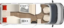 Grundriss Tag Bürstner Nexxo Van T 620 G