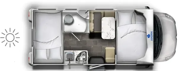 Tagesgrundriss Ahorn Camp Camp A 595