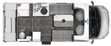 Grundriss Tag Ahorn Camp Camp T 640 Plus - SAT*Markise*Kamera*FaceToFac