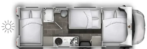 Tagesgrundriss Ahorn Camp Canada AD