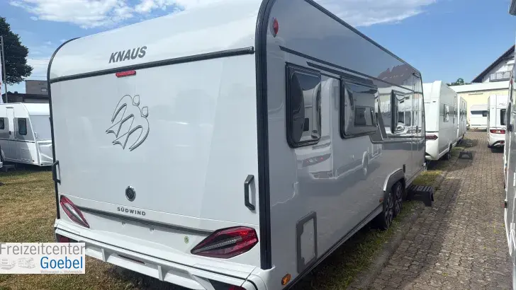 Heckgarage Knaus Südwind 650 PXB 60 YEARS