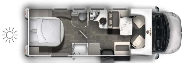 Tagesgrundriss Ahorn Camp Canada TQ