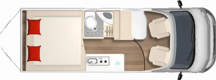 Fahrzeugbild Bürstner Campeo C 640 Schlafdach, Markise, 4 Sitzplätze! #2