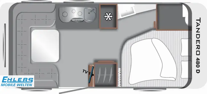 Grundriss Tag LMC Tandero 480 D Fliegenschutztür/1,5t/Dusch-Paket