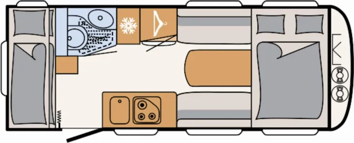Fahrzeugbild Dethleffs c-joy 480 QLK Bugfenster + Toilettenfenster #2
