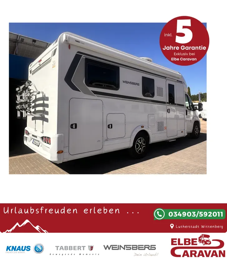 Fahrzeugbild Weinsberg CaraSuite 700 ME 18.000€  gespart! Mietfahrzeug #1