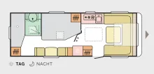 Grundriss Tag Adria Alpina 663 UK