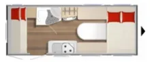 Grundriss Tag Bürstner Premio Life 490 TK