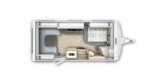 Grundriss Tag Fendt Apero 495 SFB Modell 2023 Summerspecial