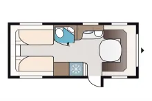 Grundriss Tag Kabe Ametist 560 GLE B2 Premium Line