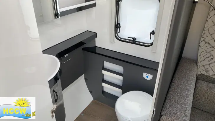 Toilette Hobby Excellent 460 SL Auflastung 1.500 kg