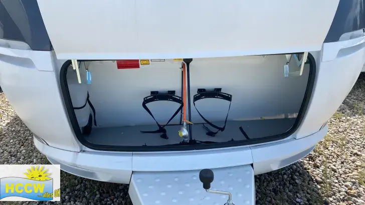 Heckgarage Hobby De Luxe 460 SFf Auflastung 1.500 kg