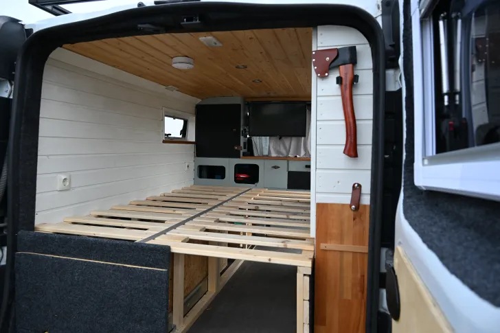Grundriss Nacht Fiat Talento Selbstausbau
