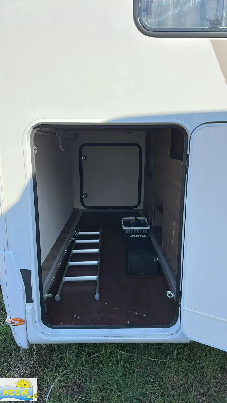 Heckgarage Carado T 338 EDITION24 Ford Chassis mit Automatik