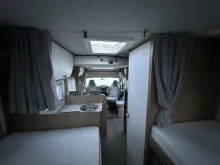 Sicht vorne-hinten Carado T 338 Edition15 Radio, Navi & RFK / SAT + TV