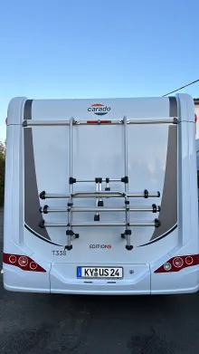 Frontal Hinten Carado T 338 Edition15 Radio, Navi & RFK / SAT + TV