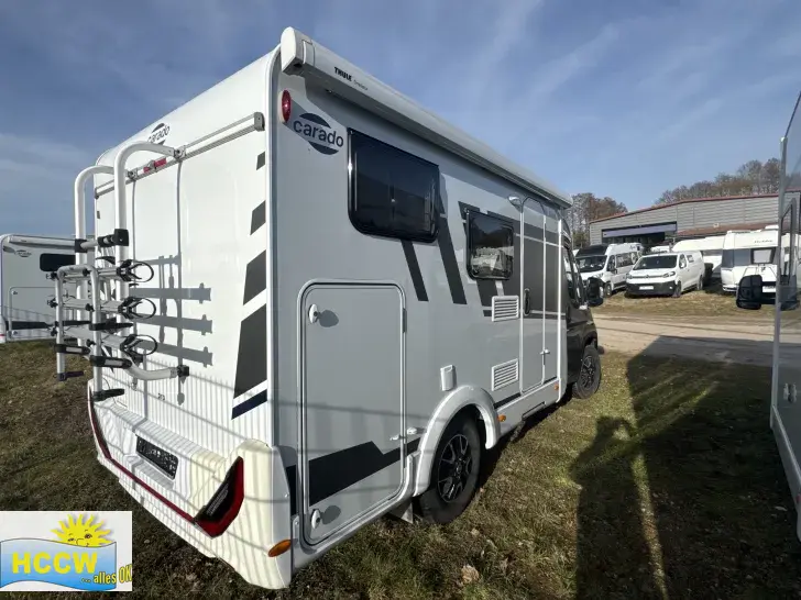 Schräg Hinten Carado VAN V132 Pro SAT & TV / Radio, Navi, RFK /