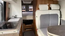 Sicht vorne-hinten VanTourer 630 L Fiat, mit Aufstelldach