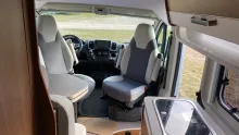 Sicht vorne-hinten VanTourer 630 L Fiat, mit Aufstelldach