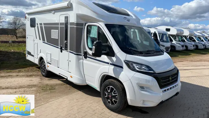 Schräg Vorne Carado T 338 pro + Paket