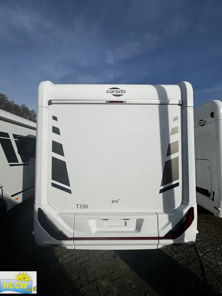 Frontal Hinten Carado T 338 pro+ SAT & TV / Markise / Pro+