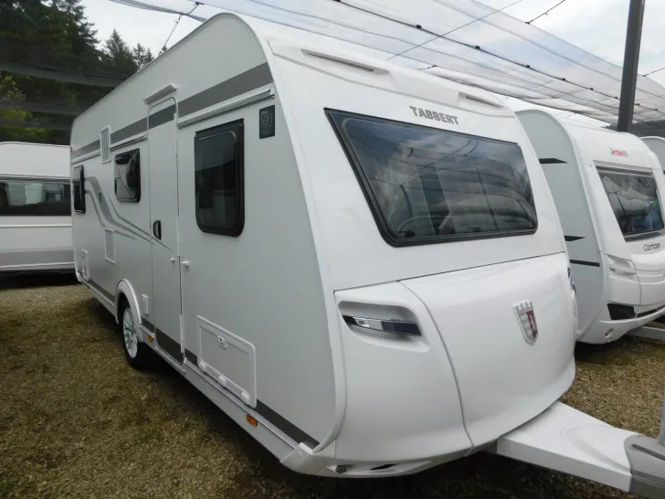 Fahrzeugbild Tabbert Da Vinci 500 KD Außenklappe Stockbett + 2T Achse #1