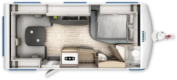 Tagesgrundriss Fendt Apero 495 SFB Tagesgrundriss Fendt Apero 495 SFB