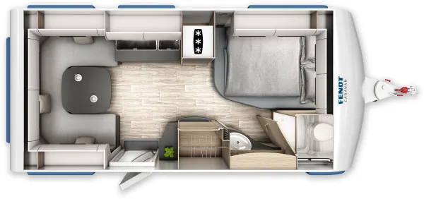 Tagesgrundriss Fendt Apero 465 SFB Tagesgrundriss Fendt Apero 465 SFB