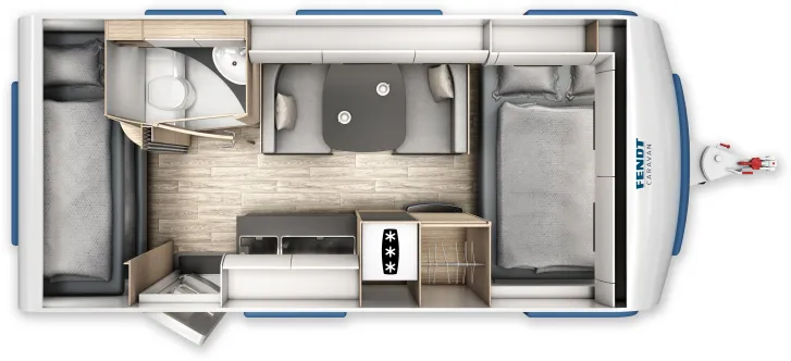Grundriss Tag Fendt Apero 495 SKM 2000 kg Alufelgen schwarz