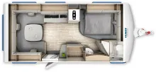 Grundriss Tag Fendt Bianco Selection 465 SFB sofort verfügbar!