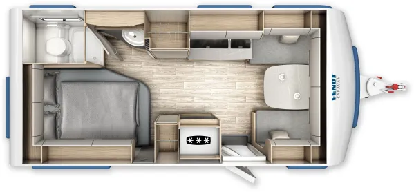 Tagesgrundriss Fendt Bianco Activ 465 SFH