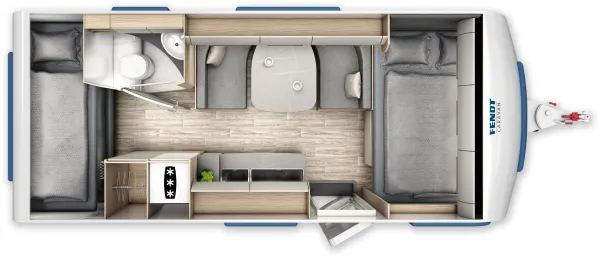 Tagesgrundriss Fendt Bianco Activ 515 SKF
