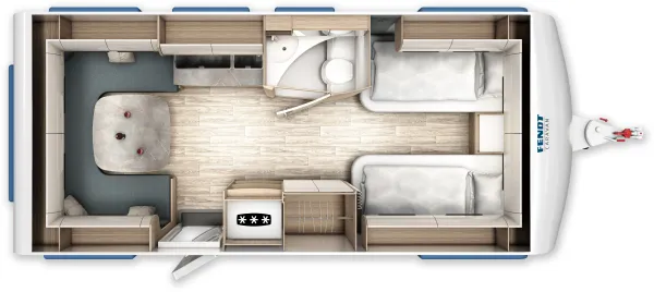 Tagesgrundriss Fendt Tendenza 560 SG