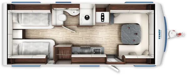 Tagesgrundriss Fendt Diamant 650 GDW Tagesgrundriss Fendt Diamant 650 GDW