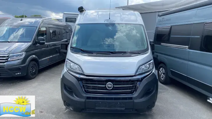 Frontal Vorne Carado Camper Van CV Vlow 600 Markise