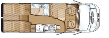 Grundriss Tag Hymer Exsis-t 588