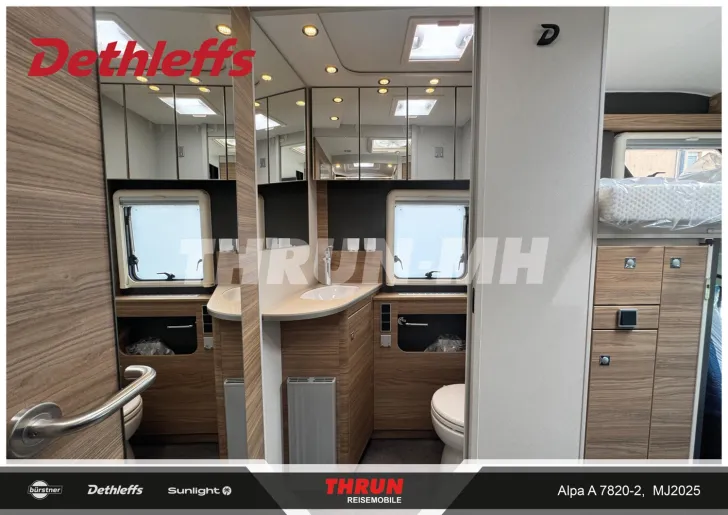 Fahrzeugbild Dethleffs Alpa A 7820-2 EP 1 Zerhacker Klima Backofen SAT #22