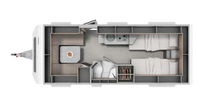 Grundriss Tag Hymer Eriba Novaline 495